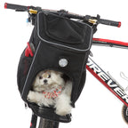Multi-Function Pet Bike Carrier – Grey / Wine Red / Black / Pink Camo / Green Camo