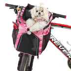 Multi-Function Pet Bike Carrier – Grey / Wine Red / Black / Pink Camo / Green Camo