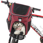 Multi-Function Pet Bike Carrier – Grey / Wine Red / Black / Pink Camo / Green Camo