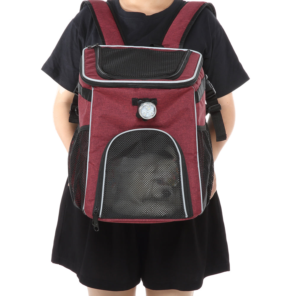 Multi-Function Pet Bike Carrier – Grey / Wine Red / Black / Pink Camo / Green Camo