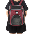 Multi-Function Pet Bike Carrier – Grey / Wine Red / Black / Pink Camo / Green Camo