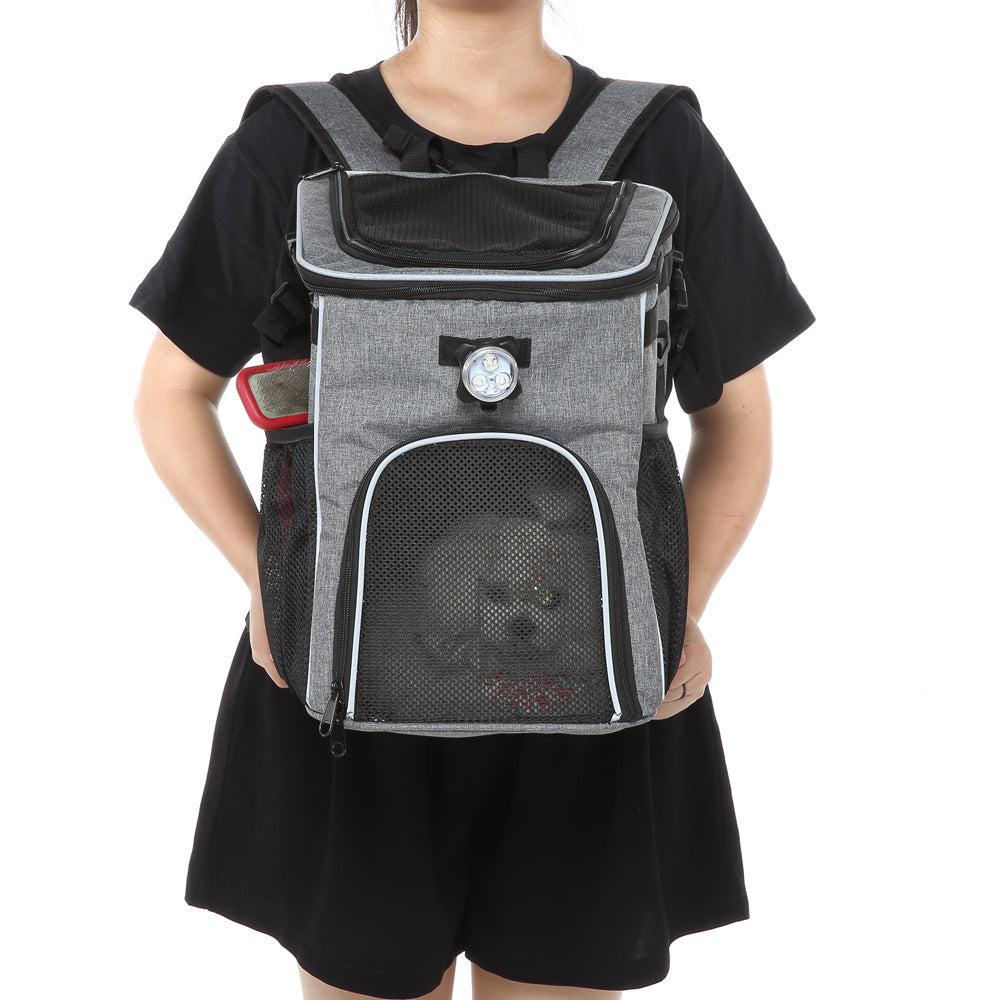 Multi-Function Pet Bike Carrier – Grey / Wine Red / Black / Pink Camo / Green Camo