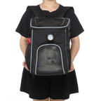 Multi-Function Pet Bike Carrier – Grey / Wine Red / Black / Pink Camo / Green Camo