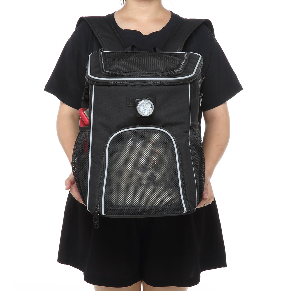 Multi-Function Pet Bike Carrier – Grey / Wine Red / Black / Pink Camo / Green Camo