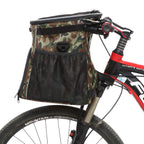 Multi-Function Pet Bike Carrier – Grey / Wine Red / Black / Pink Camo / Green Camo