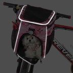 Multi-Function Pet Bike Carrier – Grey / Wine Red / Black / Pink Camo / Green Camo