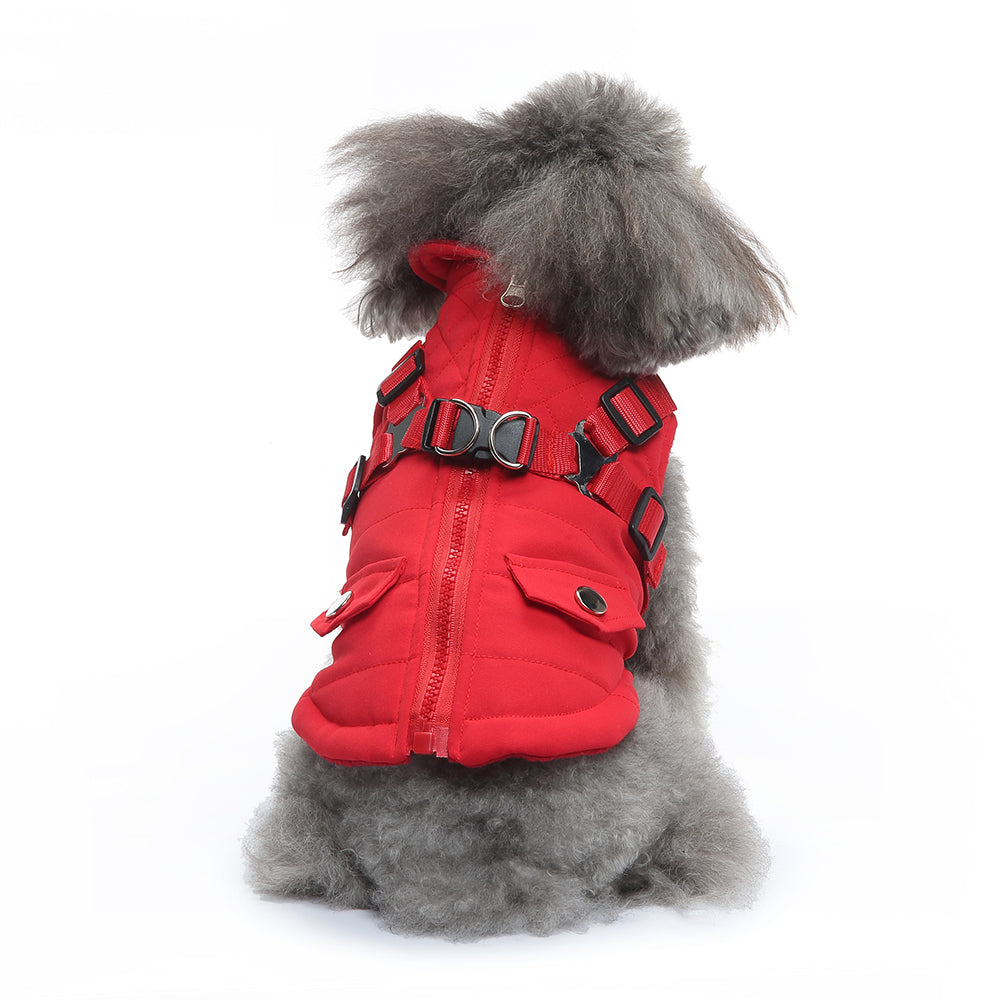 Quilted Tactical Harness Dog Vest