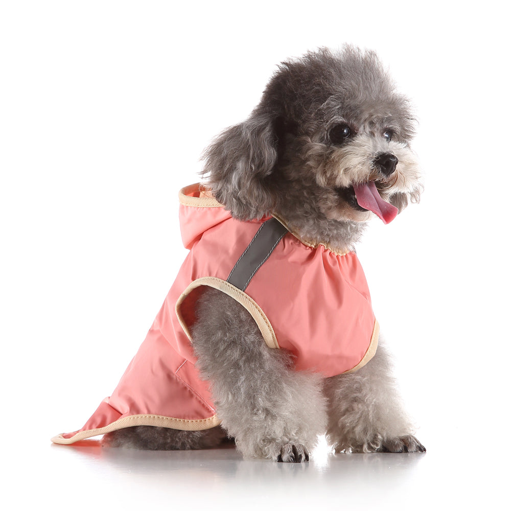 CoralPup Reflective Rain Coat