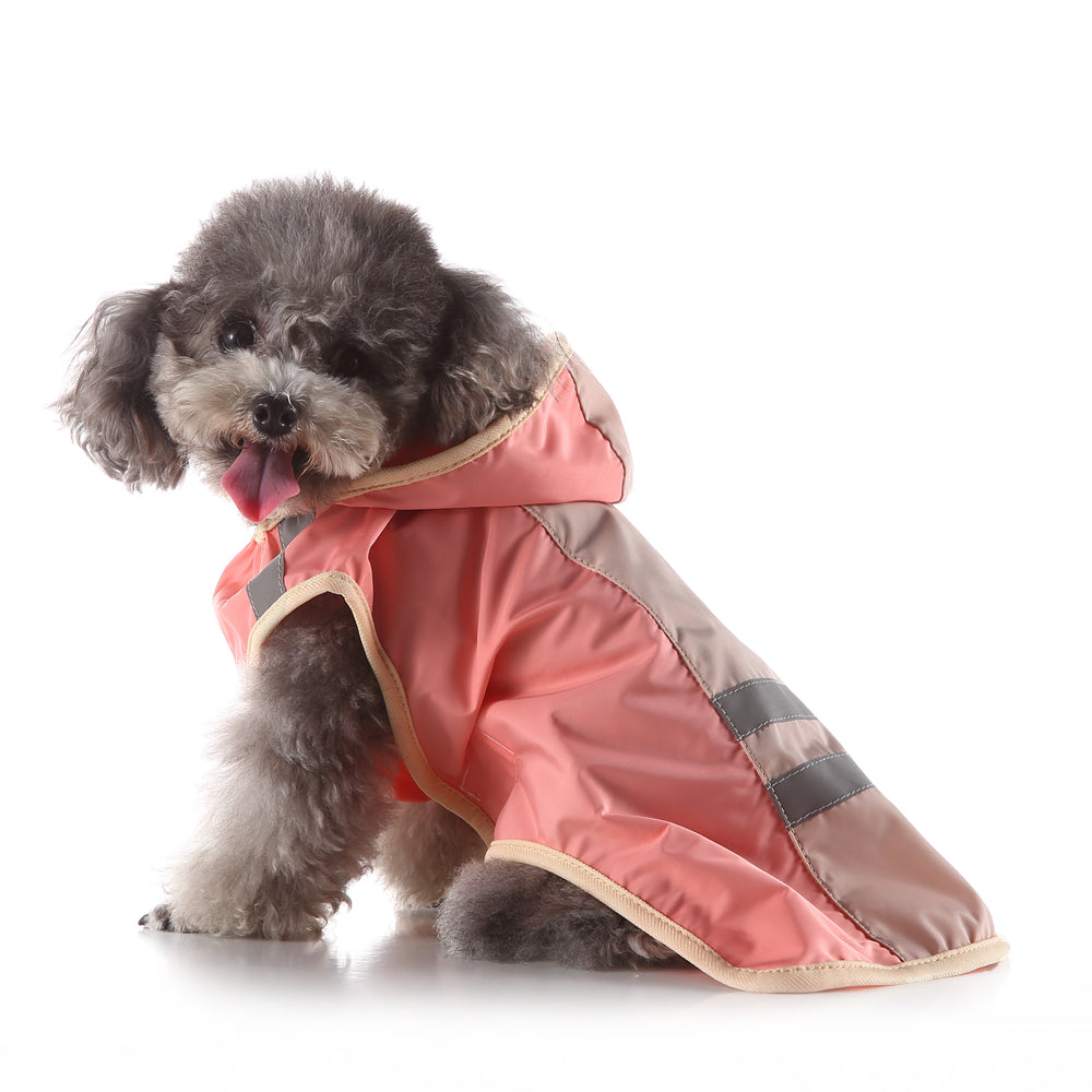 CoralPup Reflective Rain Coat