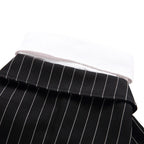 Tuxedo Dog Costume – Elegant Black, Blue or Pinstripe Tuxedo with Bow Tie for Special Occasions