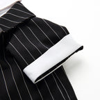 Tuxedo Dog Costume – Elegant Black, Blue or Pinstripe Tuxedo with Bow Tie for Special Occasions