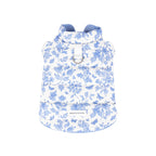 Blue Floral Dog Harness