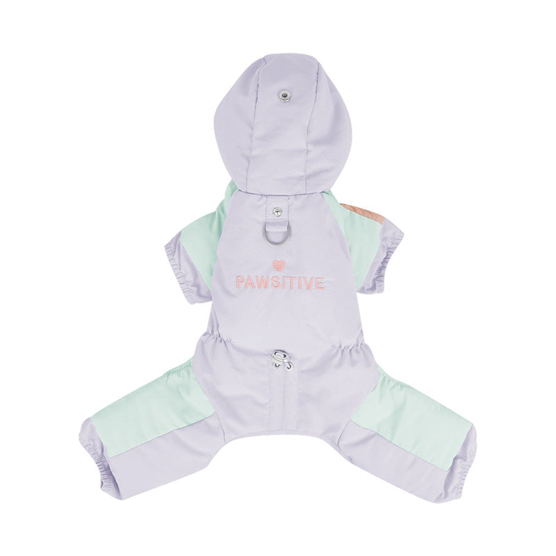 Cuffed Cold-Weather Four-Legged Cotton Jacket