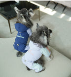 Cuffed Cold-Weather Four-Legged Cotton Jacket