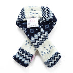 Snowflake Pet Scarf – Blue / Red / Coffee