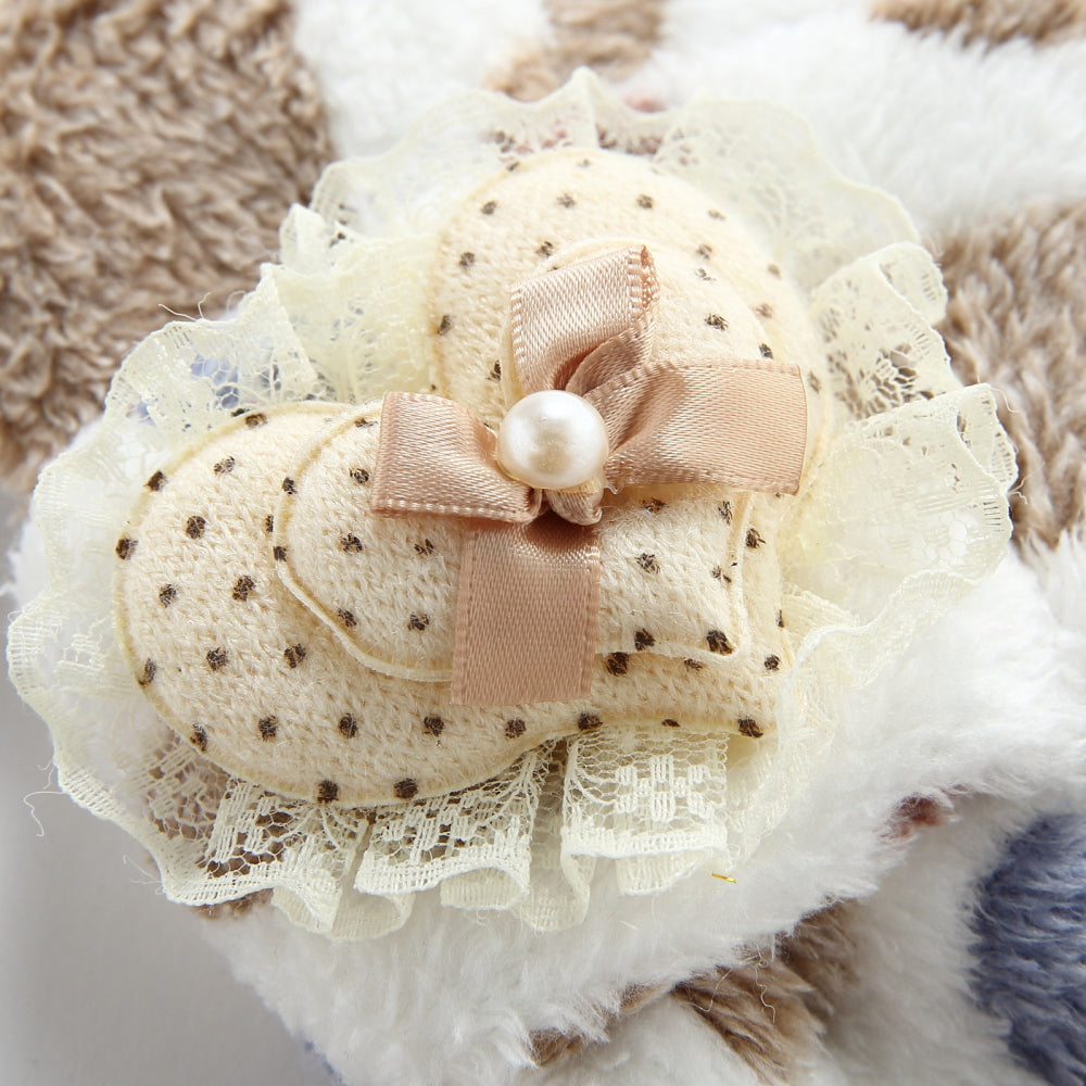 Lace Heart Pet Scarf – Blue Heart