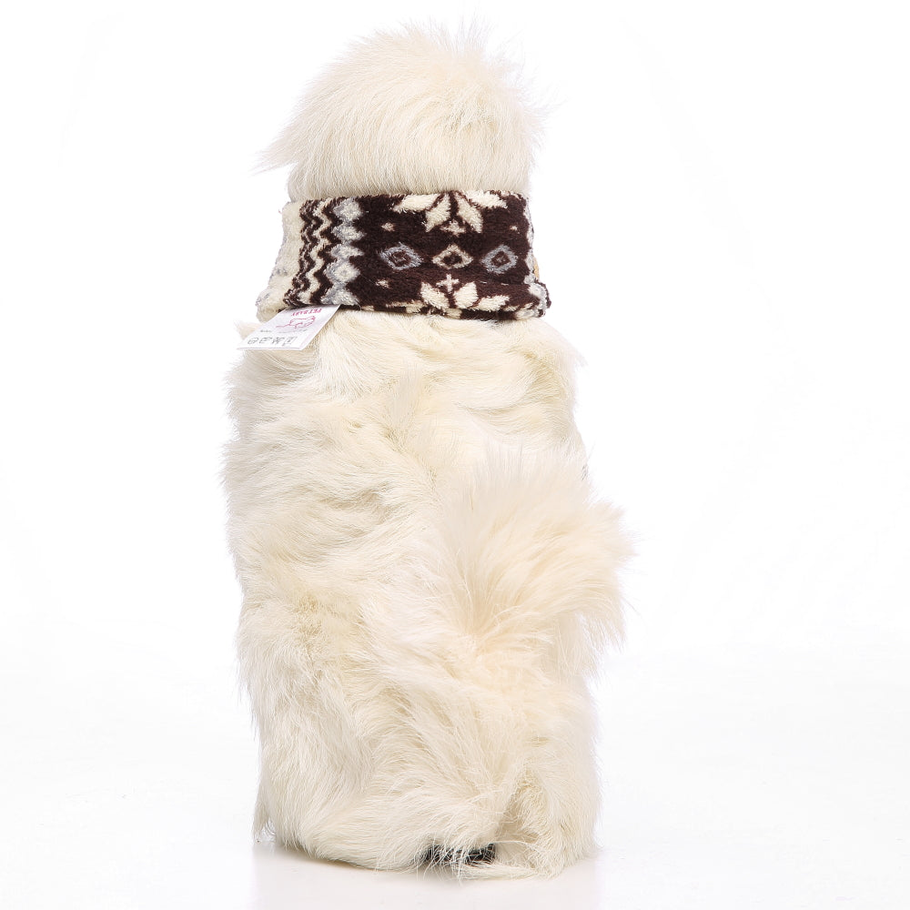 Snowflake Pet Scarf – Blue / Red / Coffee