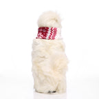 Snowflake Pet Scarf – Blue / Red / Coffee
