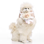 Lace Heart Pet Scarf – Blue Heart