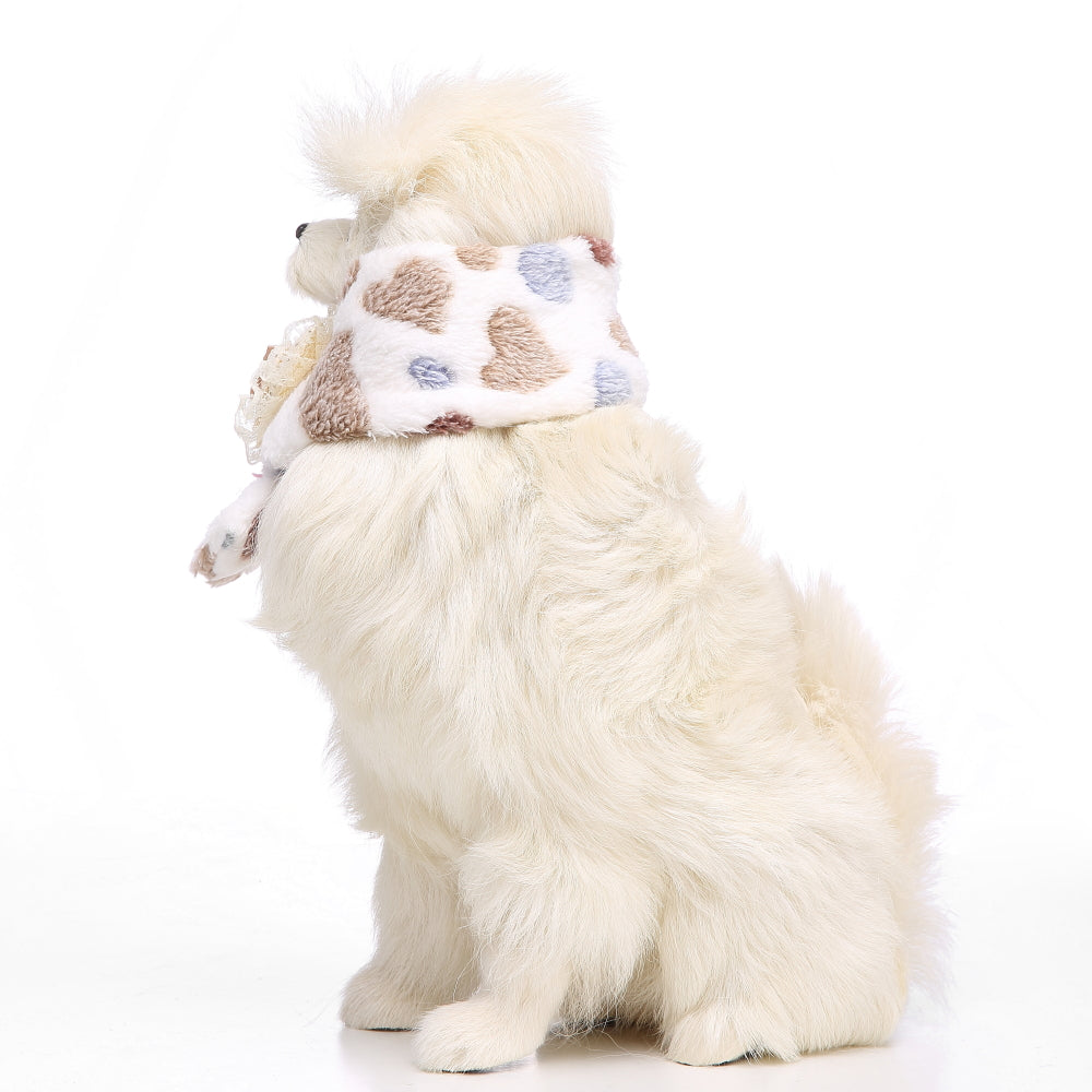 Lace Heart Pet Scarf – Blue Heart
