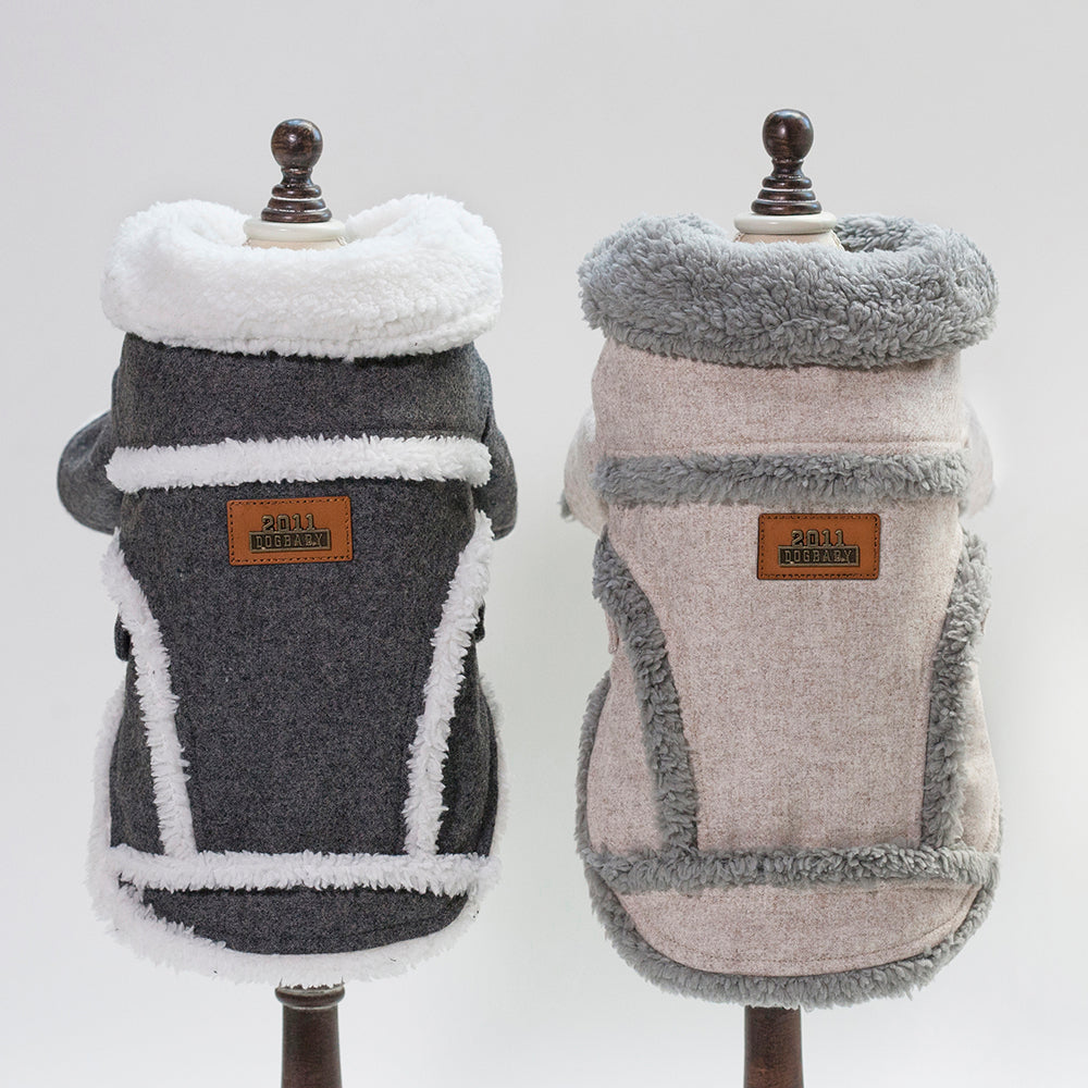 Cozy Sherpa Dog Coat – 2 Colors