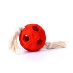 Rope Ball Rubber Toy