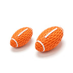 Football-Texture Rugby Ball – Durable Rubber Dog Toy
