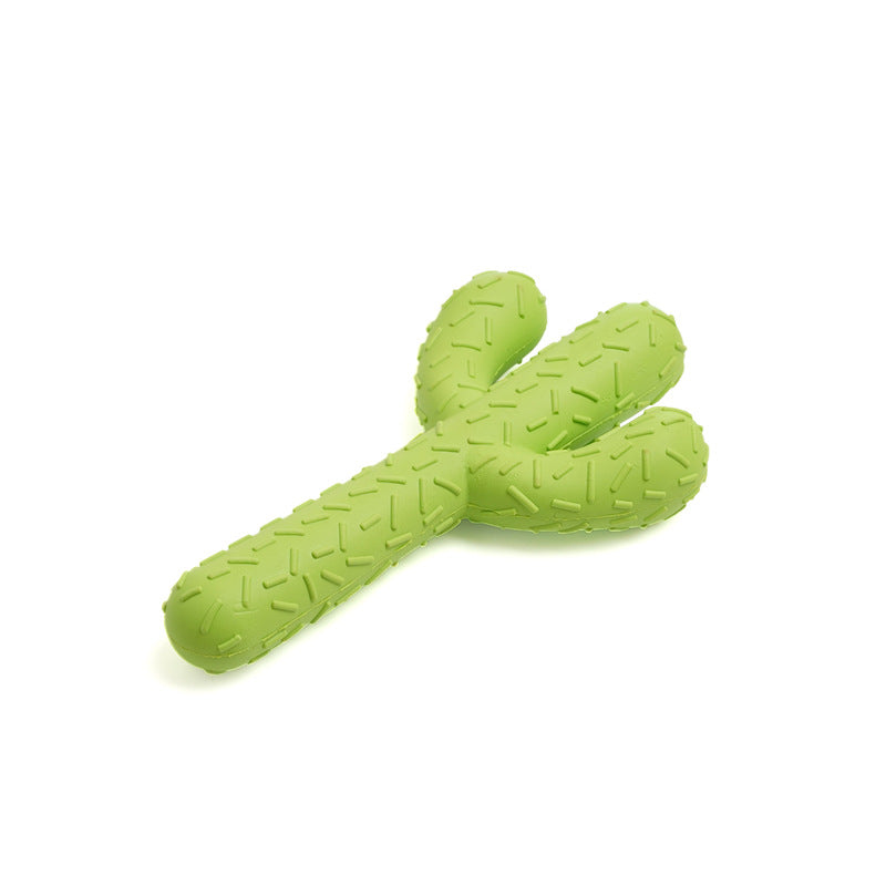 Chewy Cactus - Smooth Cactus Rubber Chew – Gentle Dental Massage
