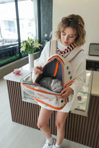 Astronaut bag-Vista Go Foldable Pet Backpack – Spacious, Breathable & All-Season