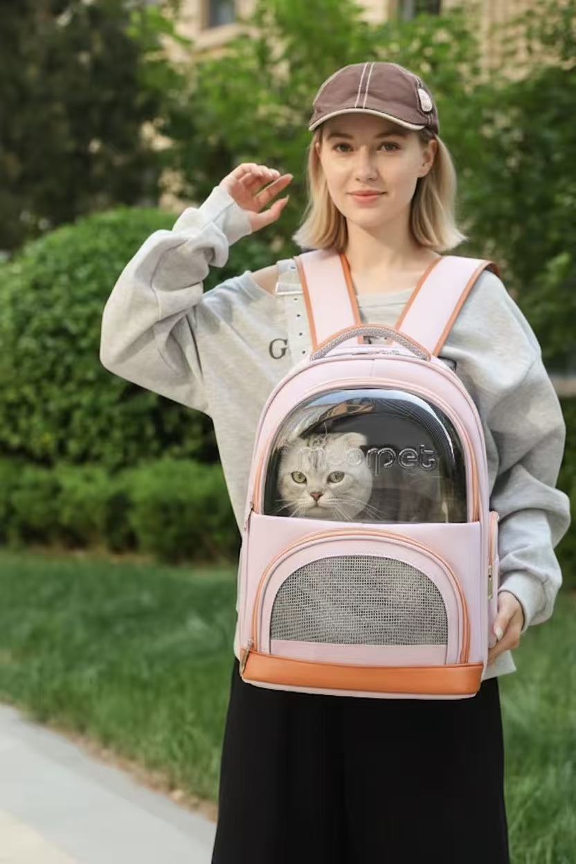 Bi-Window - Multi-Access Pet Backpack – Breathe, Roam & Connect
